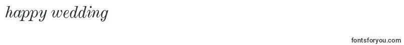 Czcionka ModestoItalic – czcionki Z okazji ślubu
